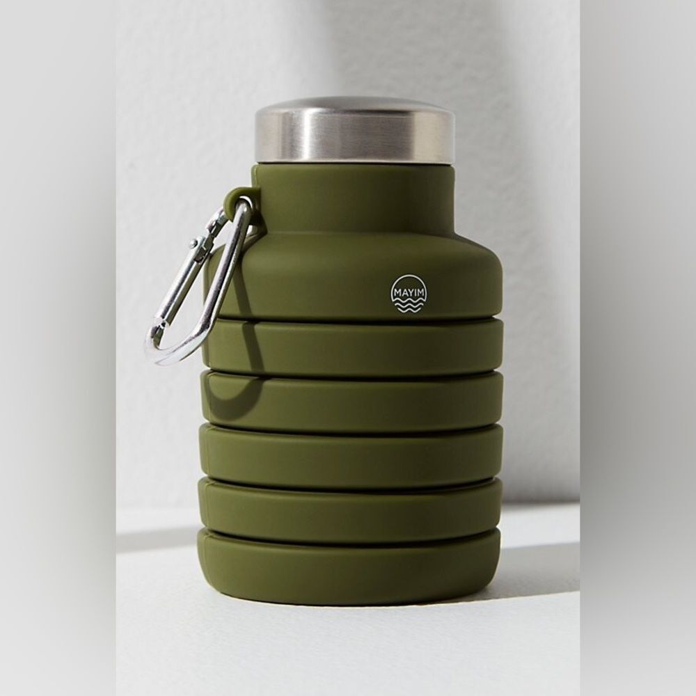 New Free People Mayim Collapsible Water Bottle